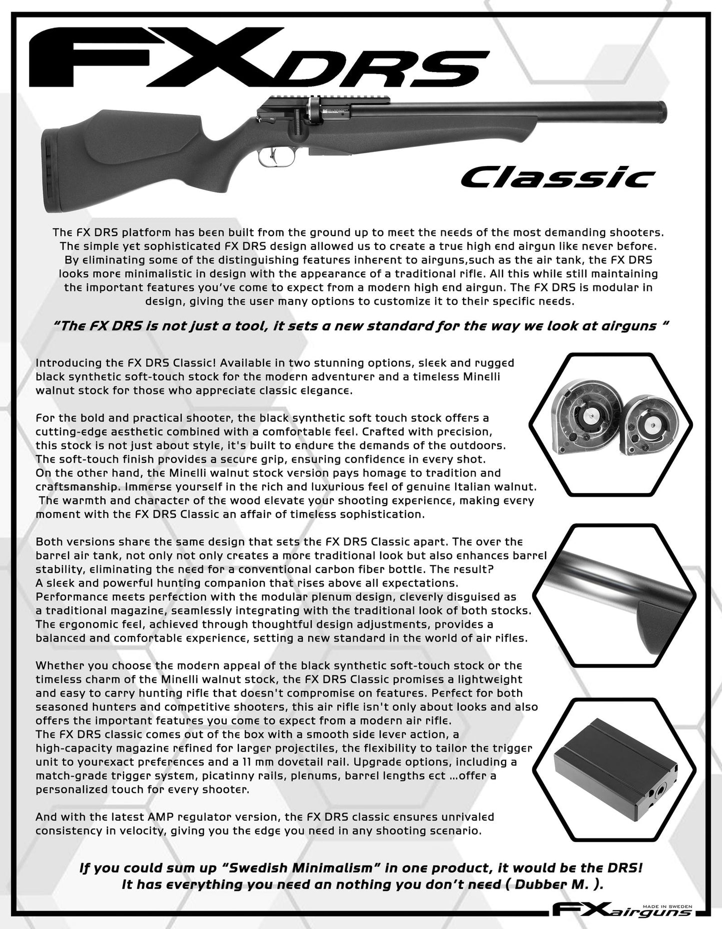 FX DRS CLASSIC 500MM