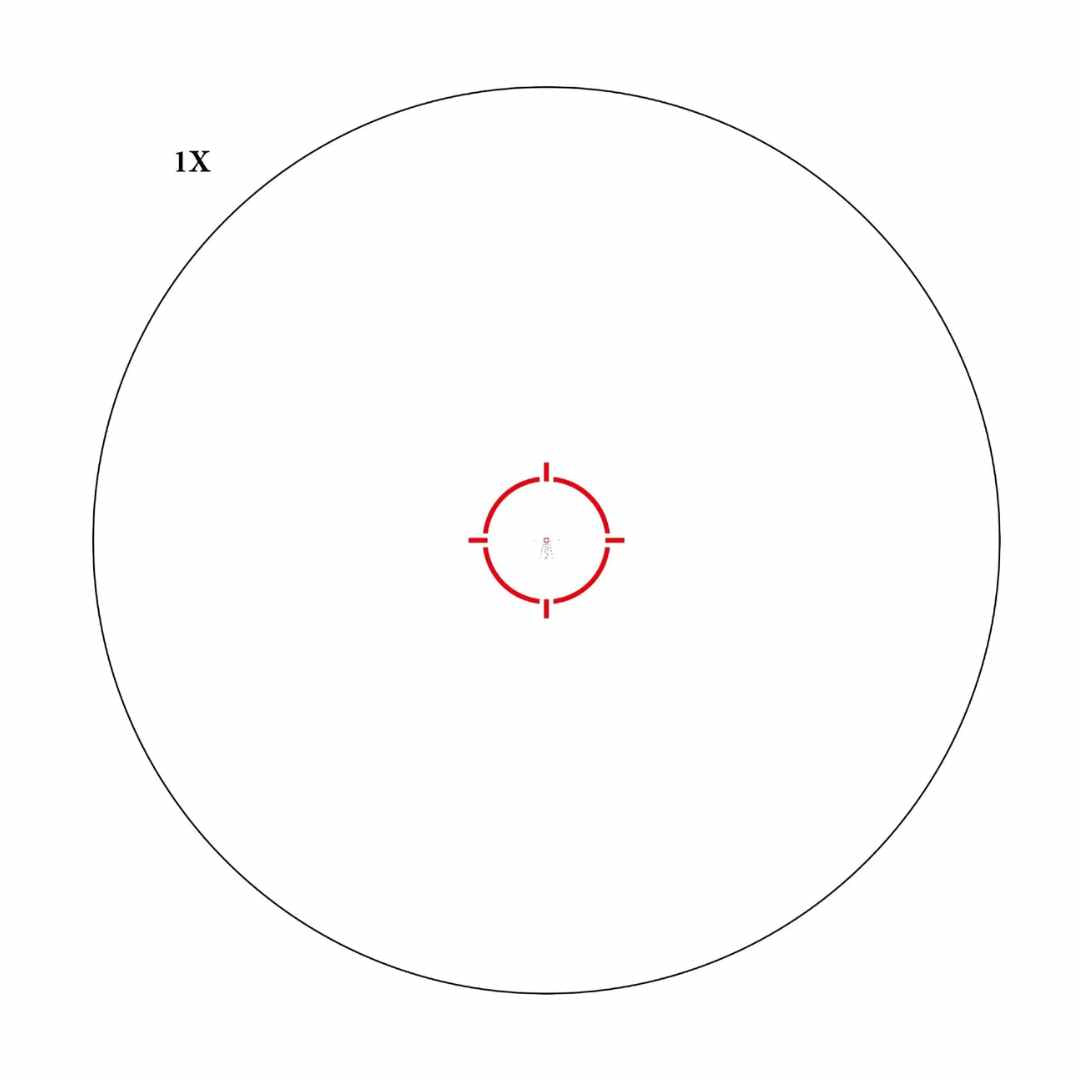 ARKEN OPTICS EP-8 1-8X28 LPVO FFP ILLUMINATED RETICLE