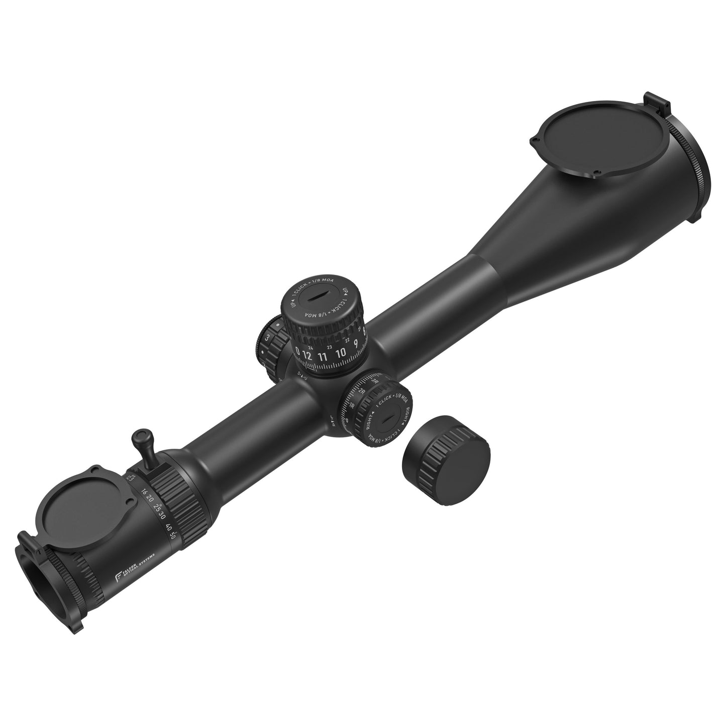 Falcon T50i+ 5-50x60i ED SFP Riflescope MOA