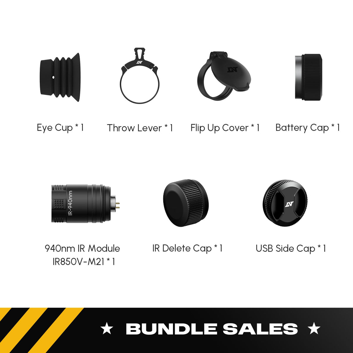 DNT accessories bundle for ZHD520R and ZHD312R