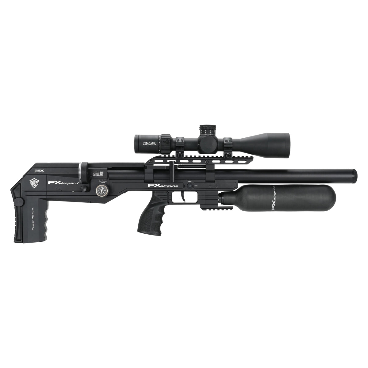 FX Dynamic MKII air rifle, right side