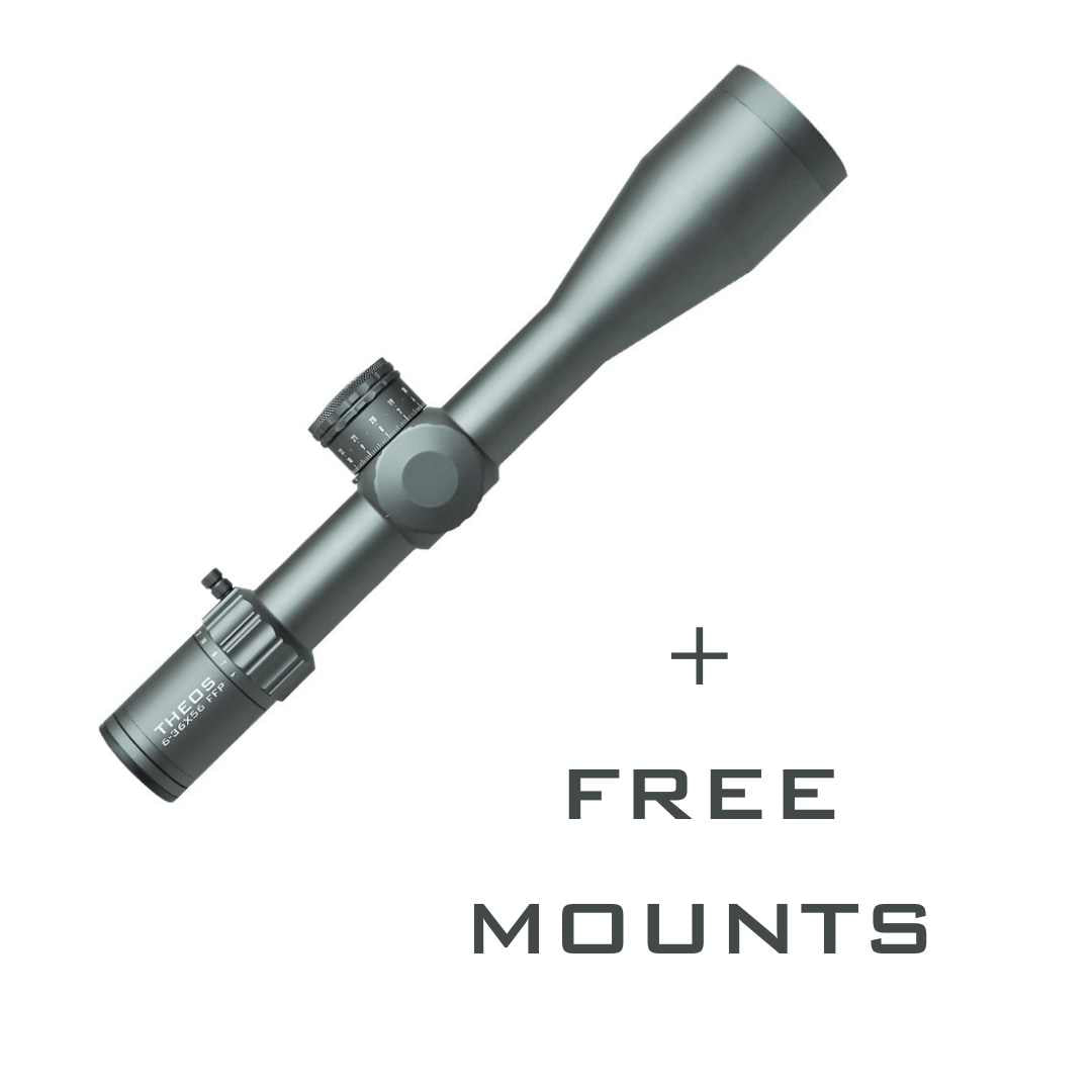 ELEMENT OPTICS THEOS 6-36X56 FFP APR-2D MRAD GREY
