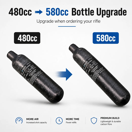 Ghost 480cc to 580cc Bottle Upgrade (New Rifle)