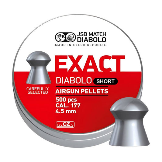 JSB EXACT SHORT .177 4.52MM 8.44 GRAIN