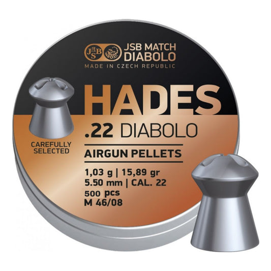 JSB HADES .22 5.5MM 15.89 GRAIN
