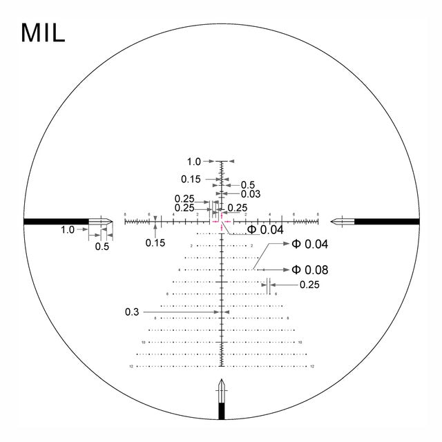 Arken EPL-4 MIL reticle detail 2