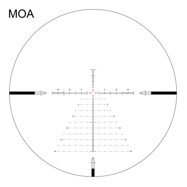 Arken EPL-4 MOA reticle detail 2