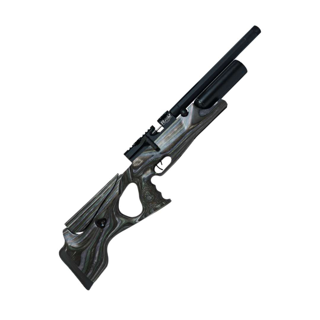 RAW MICRO HUNTER BLACK LAMINATE