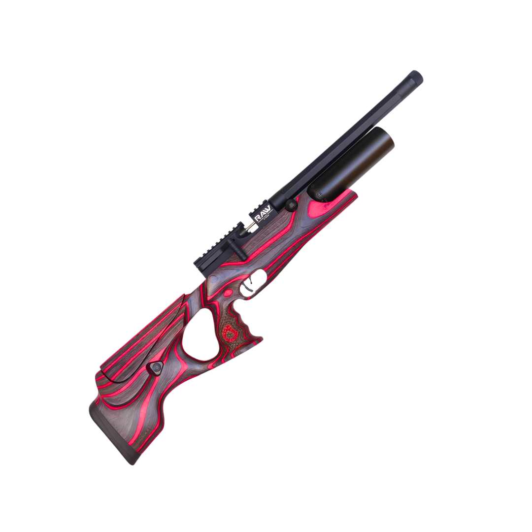 RAW MICRO HUNTER RED LAMINATE .177