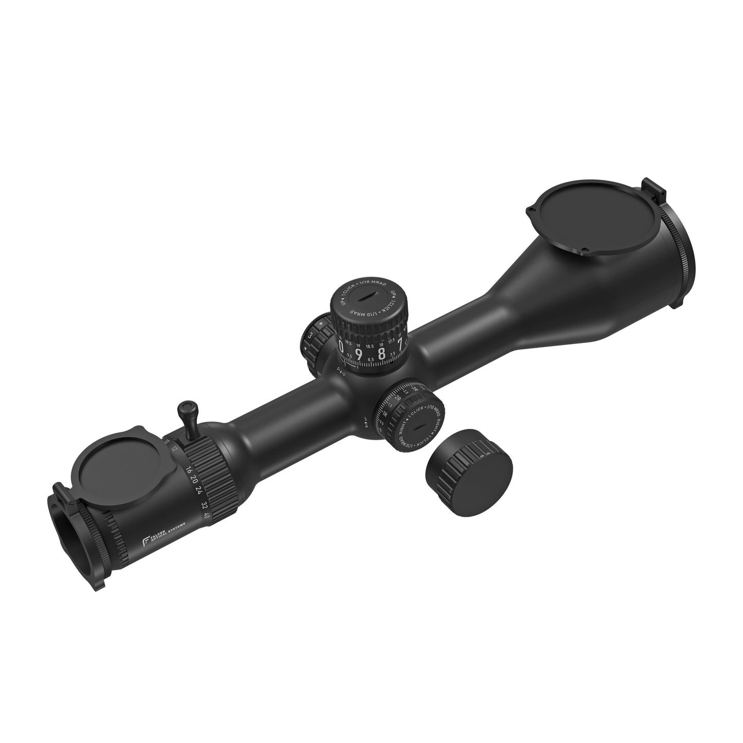 Falcon S40i+ 4-40x58i FFP ED Riflescope MRAD