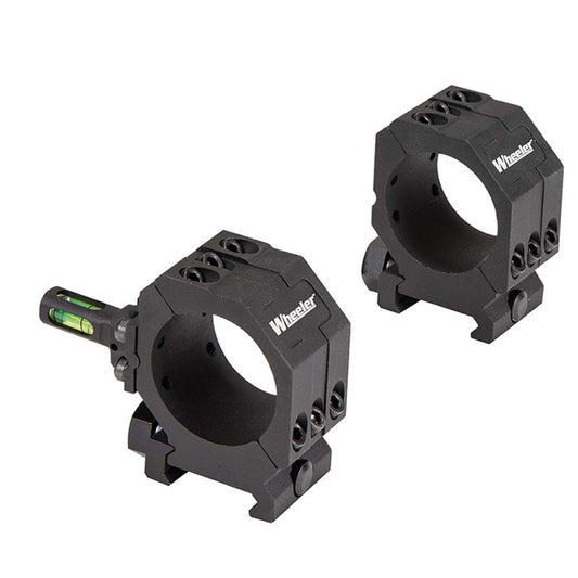 WHEELER PICATINNY RAIL SCOPE RINGS 30MM MEDIUM