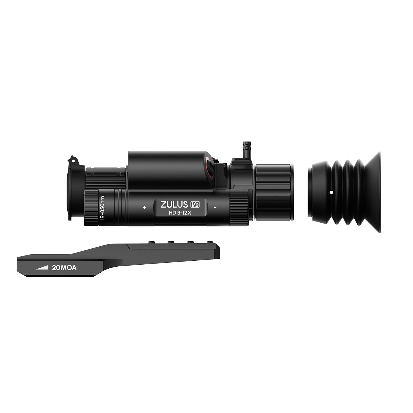 DNT Zulus HD V2 ZHD312R-V2 body and accessories