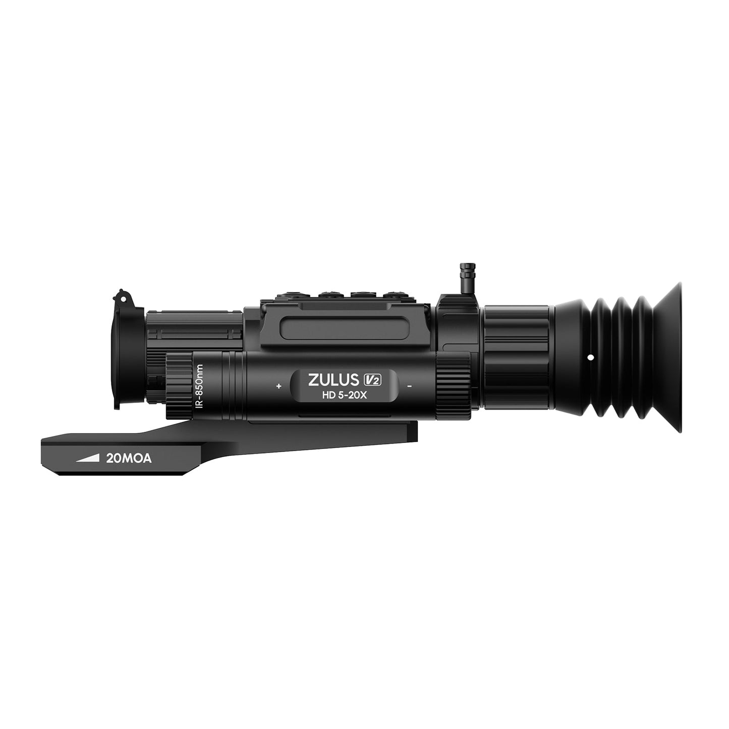 DNT Zulus HD V2 ZHD520-V2 night vision scope with PM20L mount