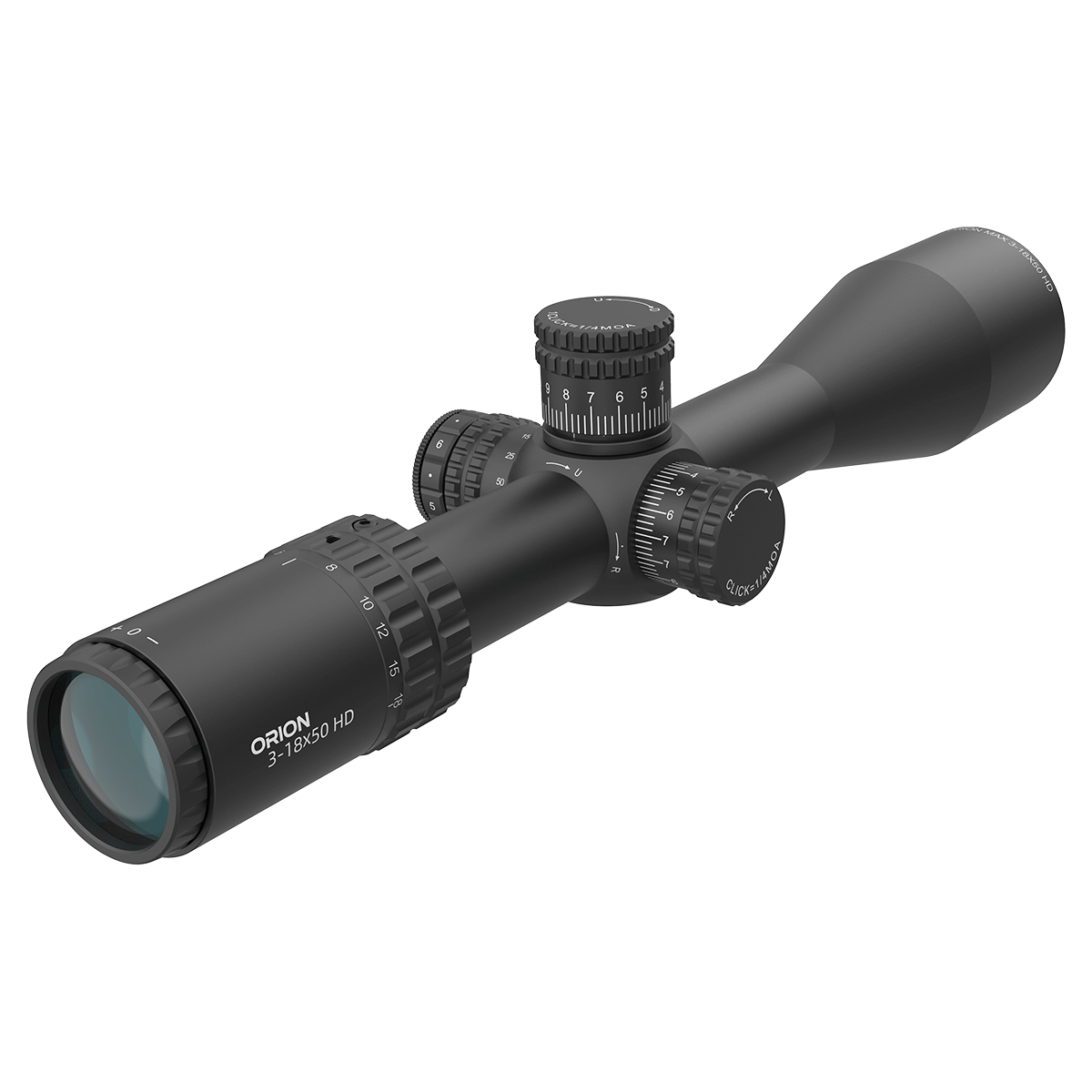 Vector Optics Orion Pro MAX 3-18x50 - turret detail