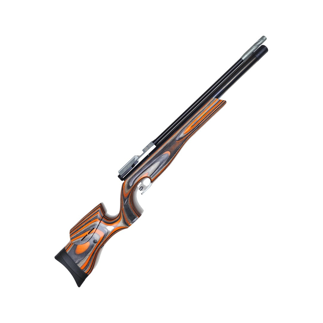 Air Arms HFT500 Laminate Orange .177 PCP air rifle, right side