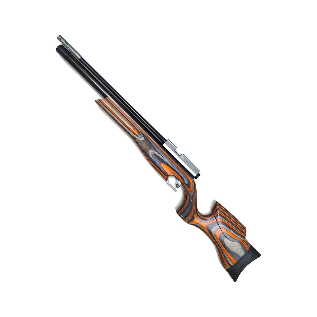 Air Arms HFT500 Laminate Orange .177 PCP air rifle, left side
