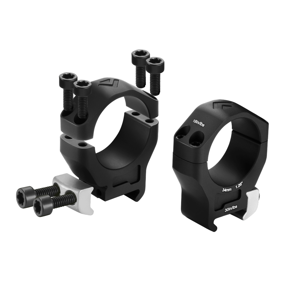 Arken Halo Ti titanium scope rings view 3