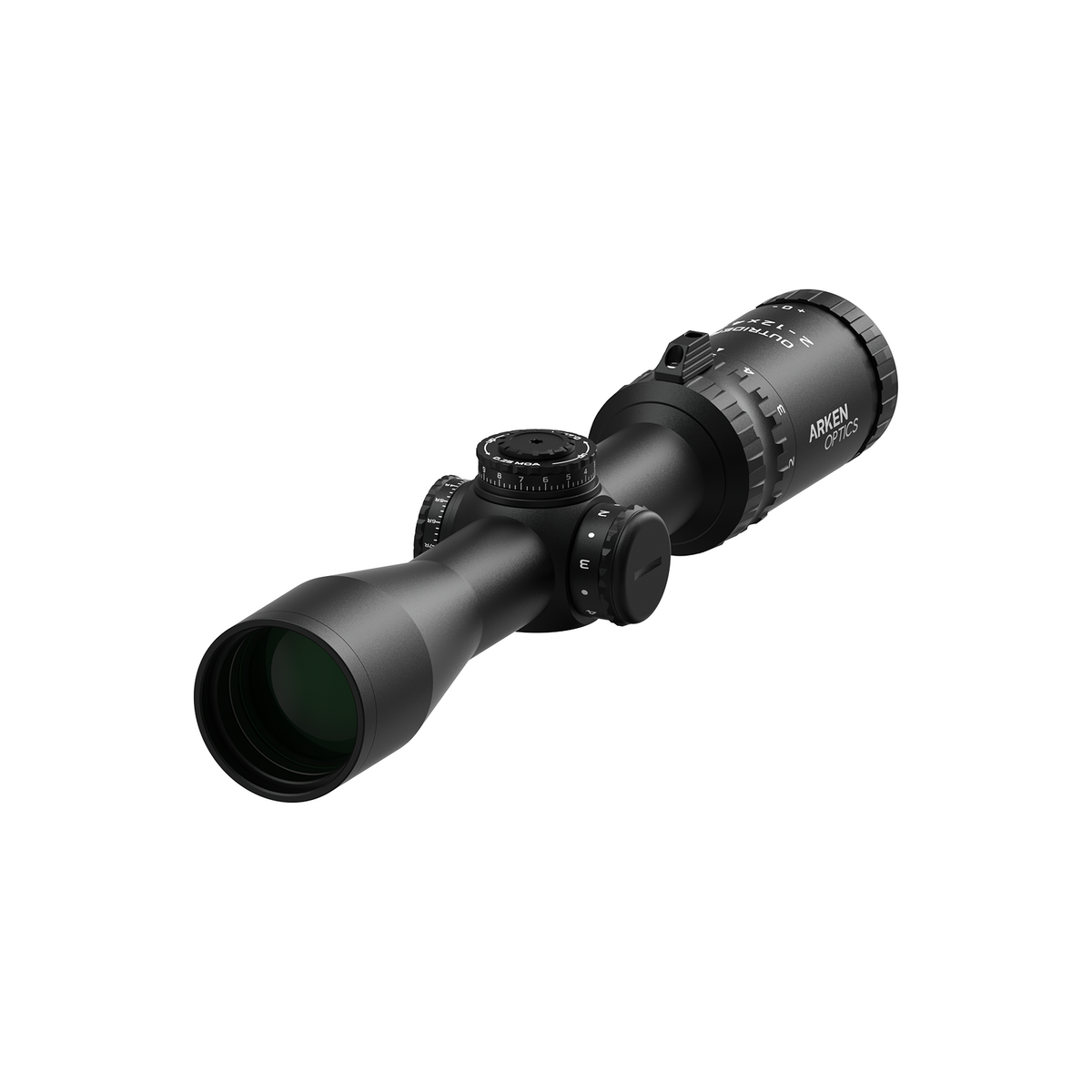 Arken Outrider 2-12x42 SFP rifle scope, FDR model