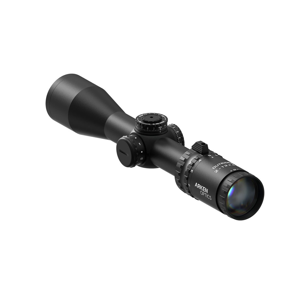 Arken Outrider 2-12x42 SFP rifle scope view 4