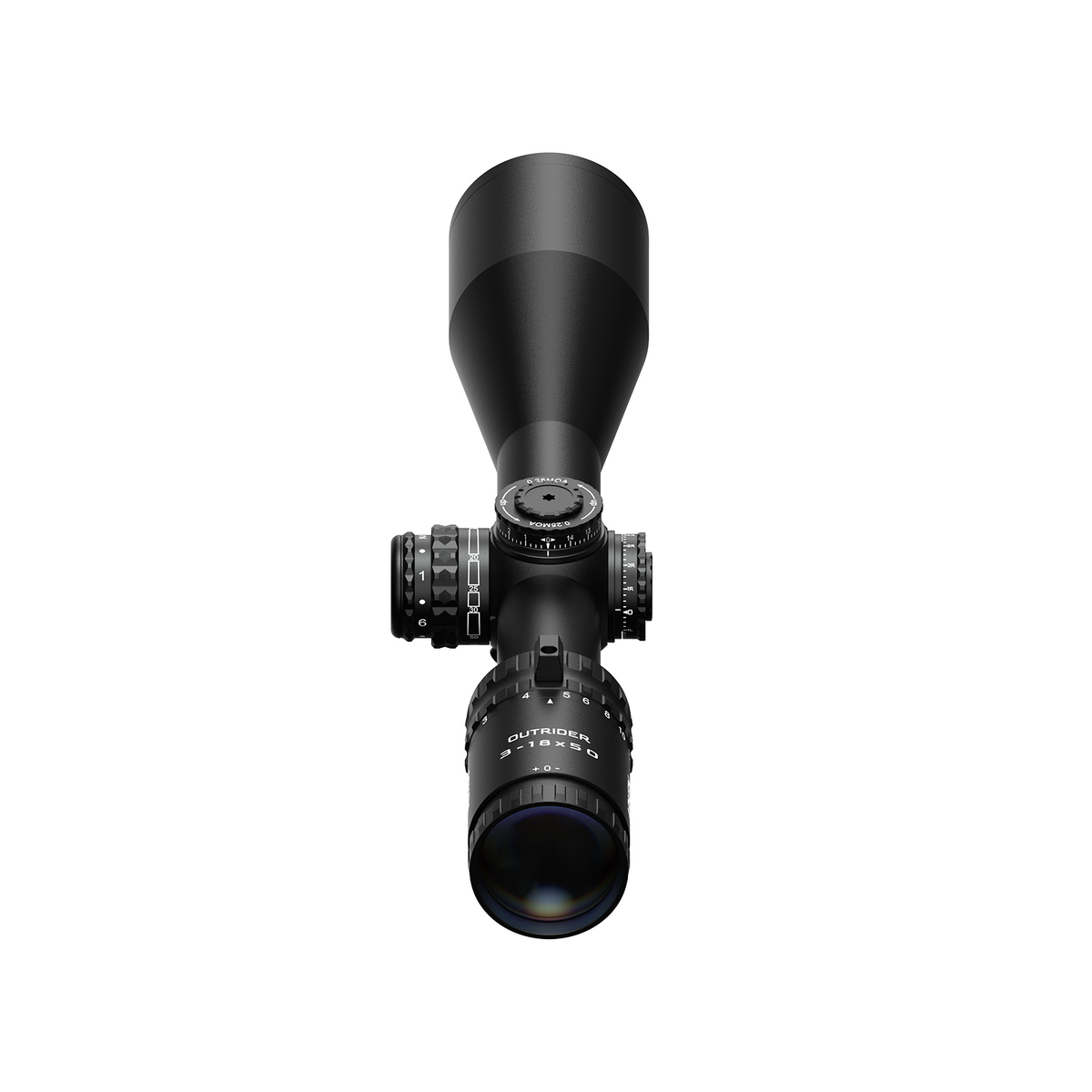 Arken Outrider 3-18x50 SFP rifle scope view 5