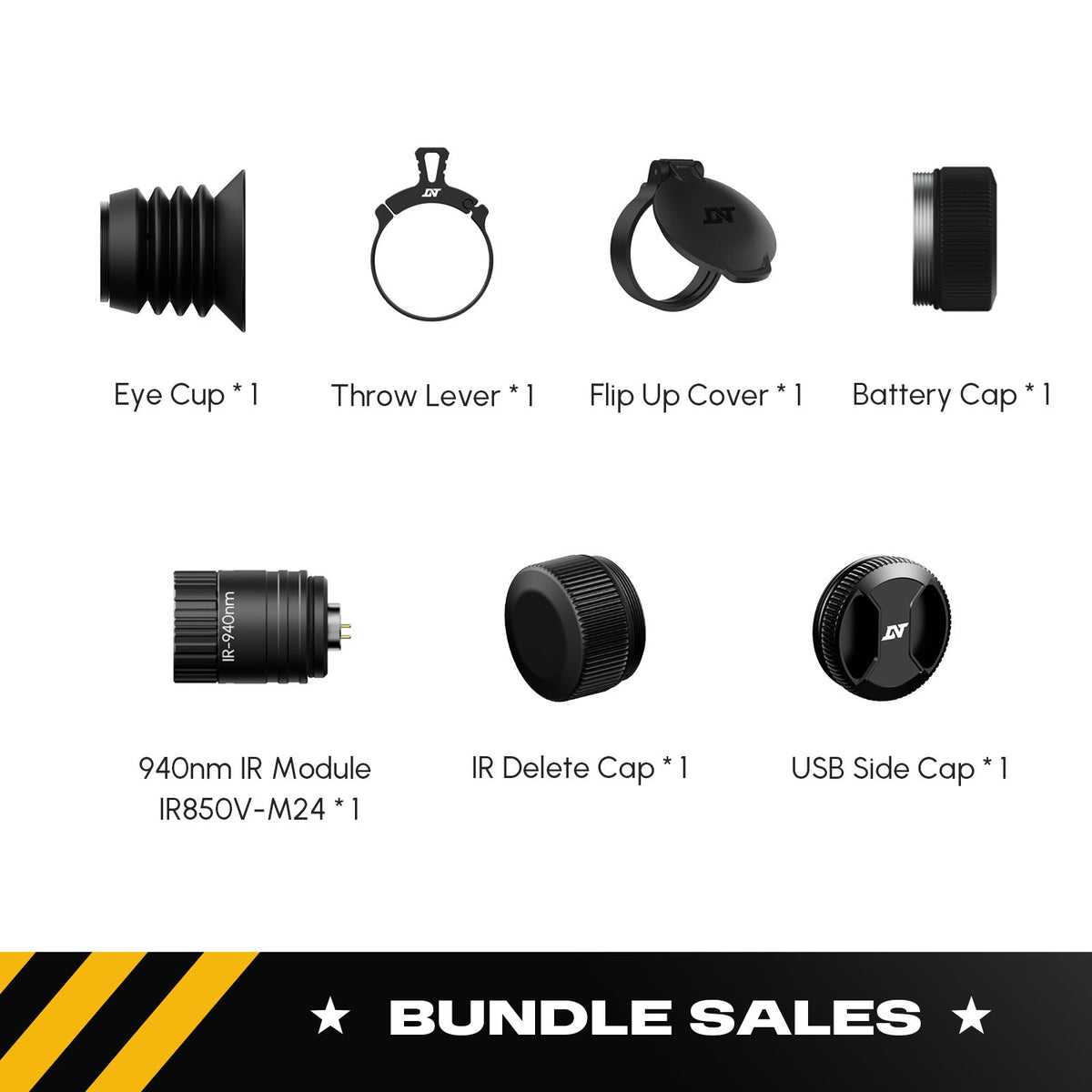 DNT accessories bundle for Zulus HD V2