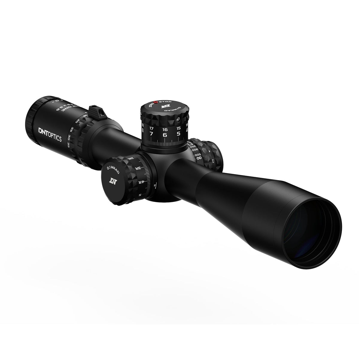DNT TheOne 7-35x56 FFP rifle scope view 2