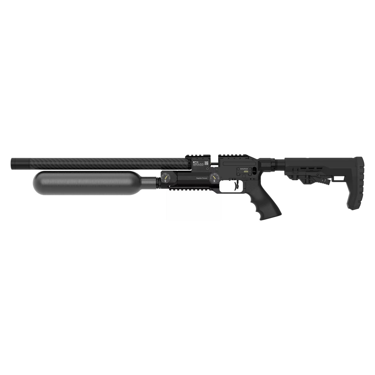 EPIC VISION Micron 420 CFB air rifle, left side