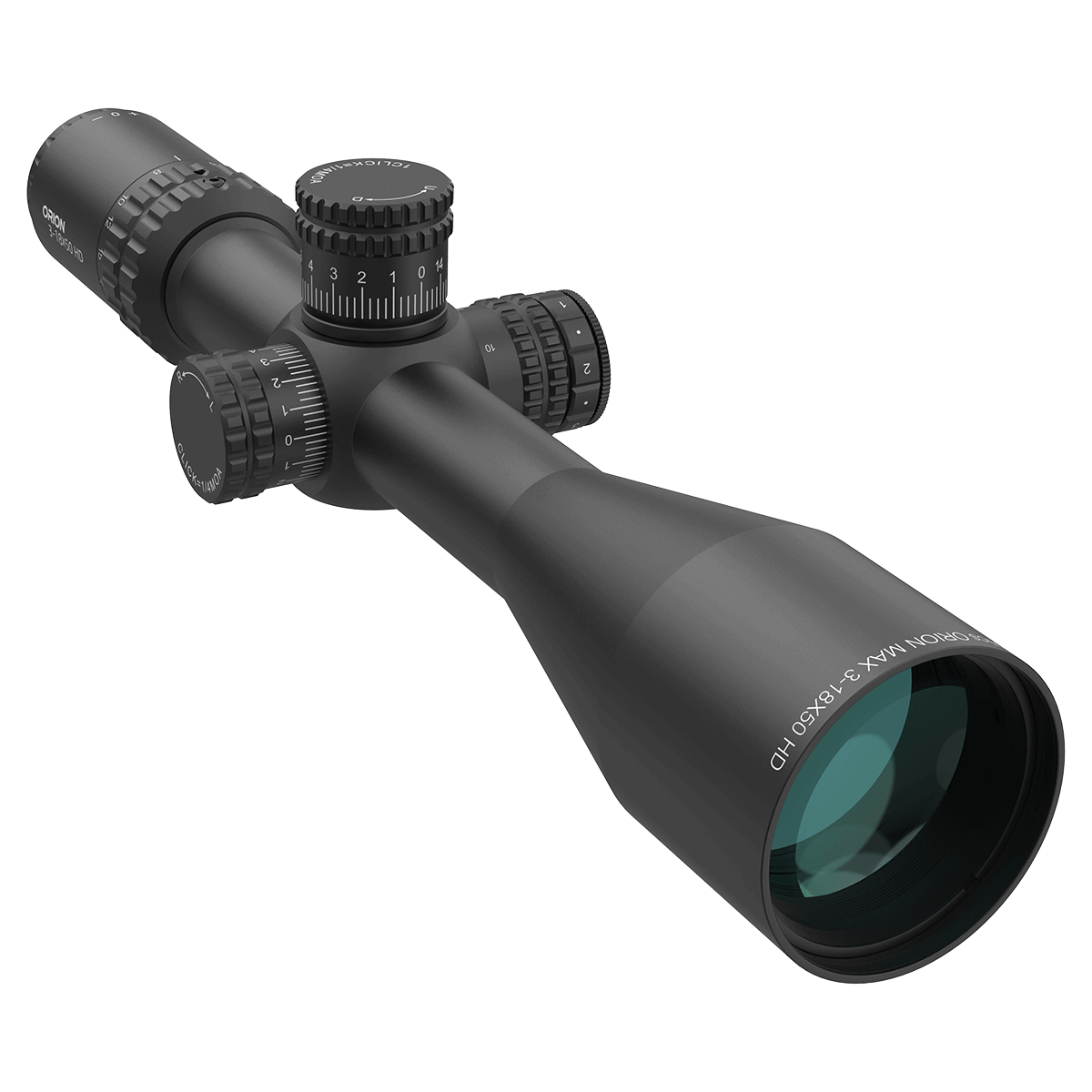 Vector Optics Orion Pro MAX 3-18x50 - objective end