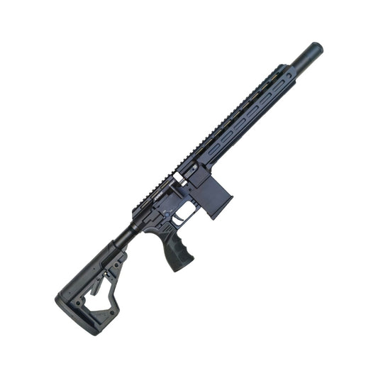 FX DRS MKII Tactical Compact .177 PCP air rifle with buttstock, right side