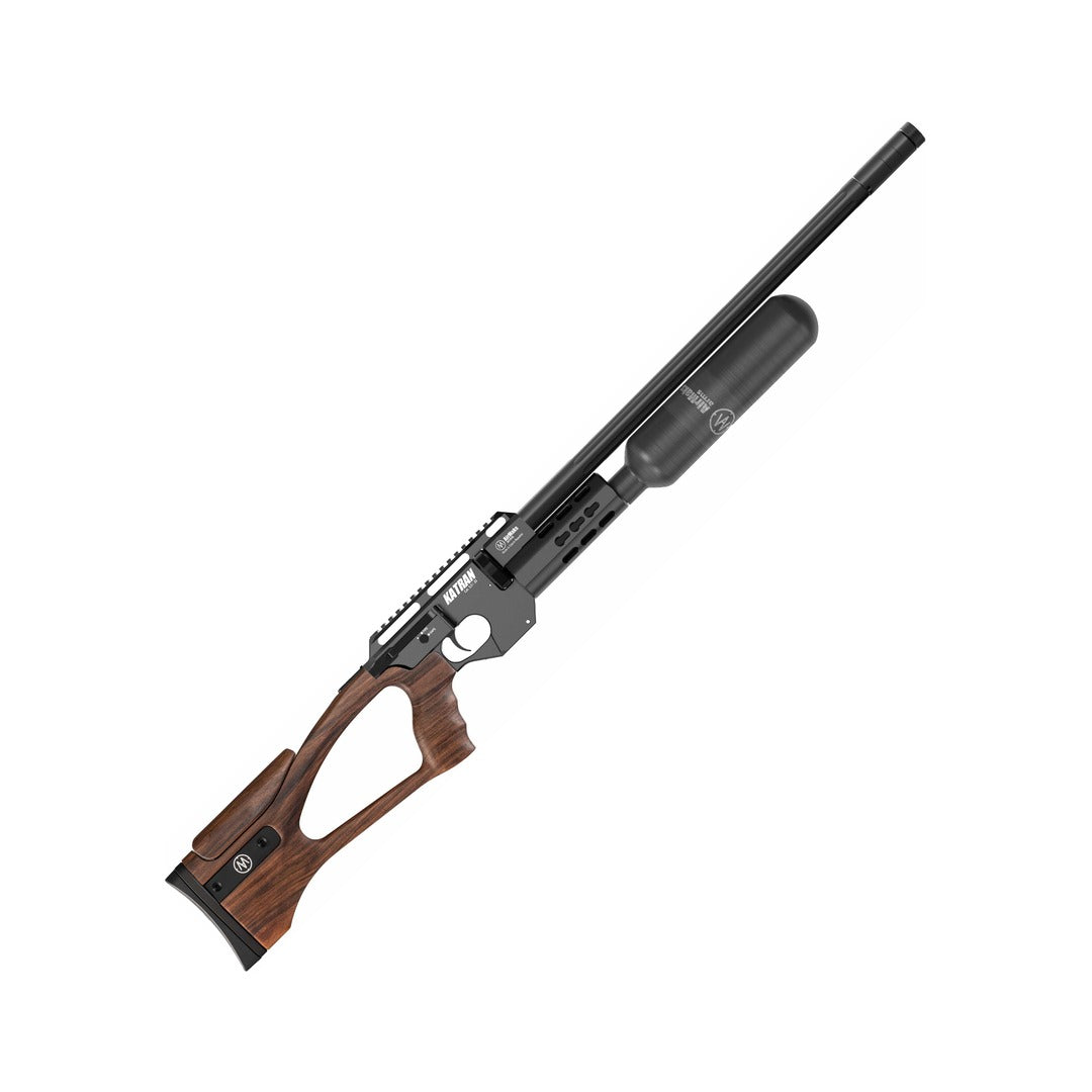 AirMaks Katran-B Long Walnut PCP air rifle