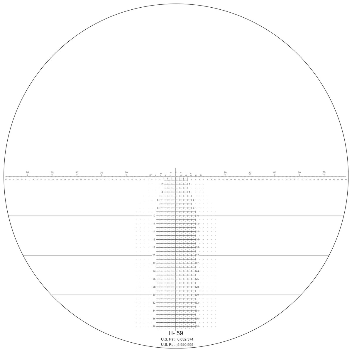 Nightforce Horus H59 reticle