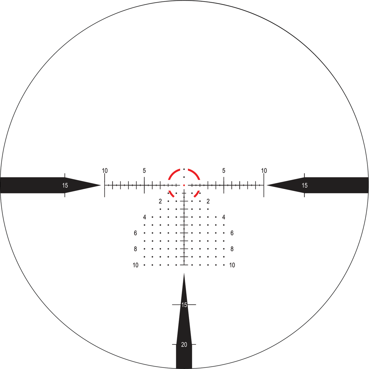 Nightforce FC-DMx reticle