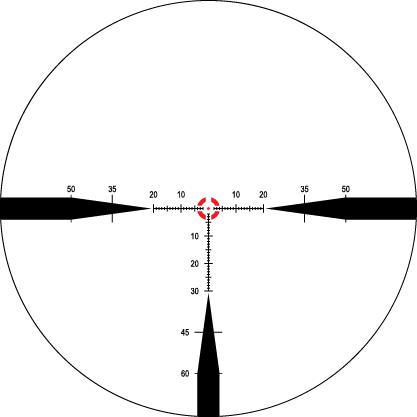 Nightforce FC-MOA reticle