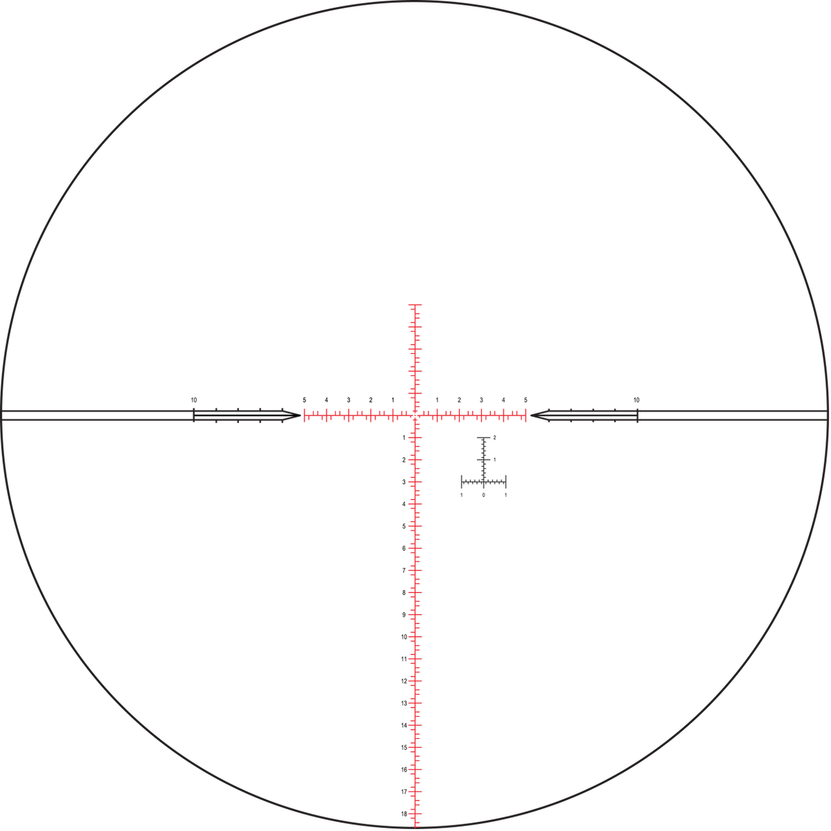 Nightforce MIL-C reticle