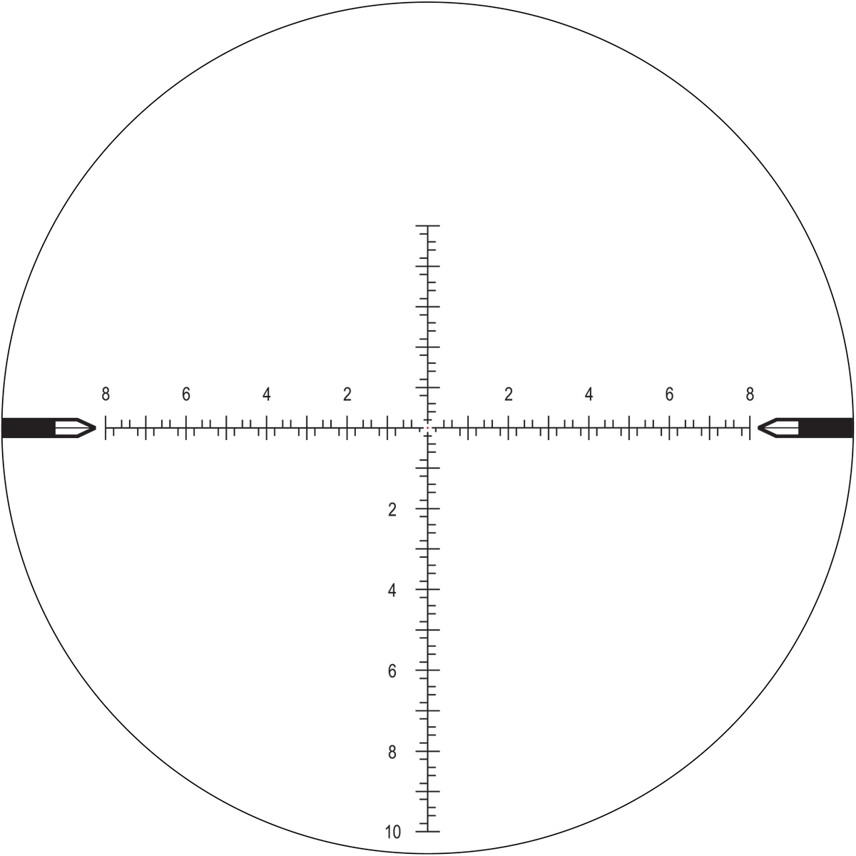 Nightforce Mil-CF2 reticle