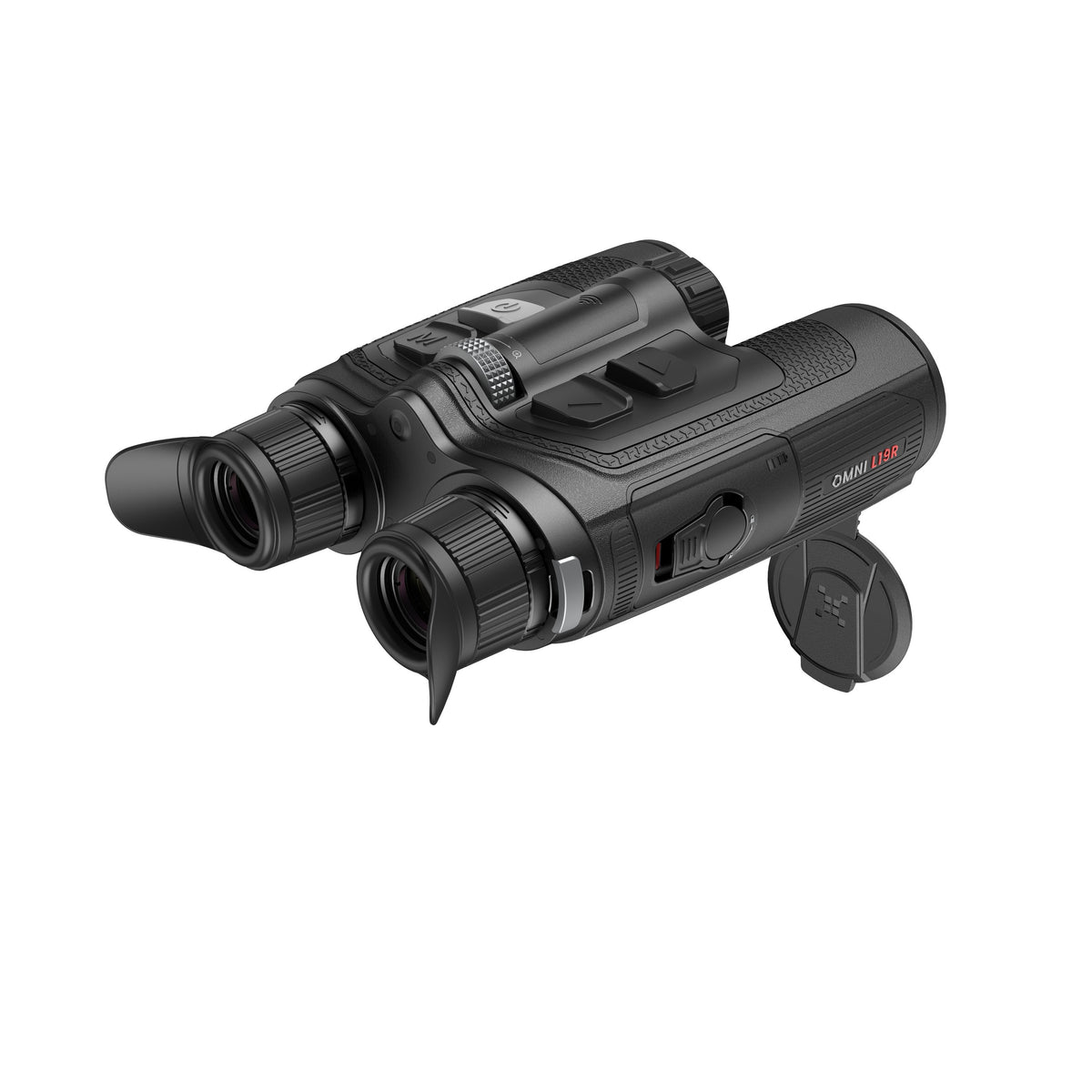 NOCPIX Omni L19R – top view, lens caps open