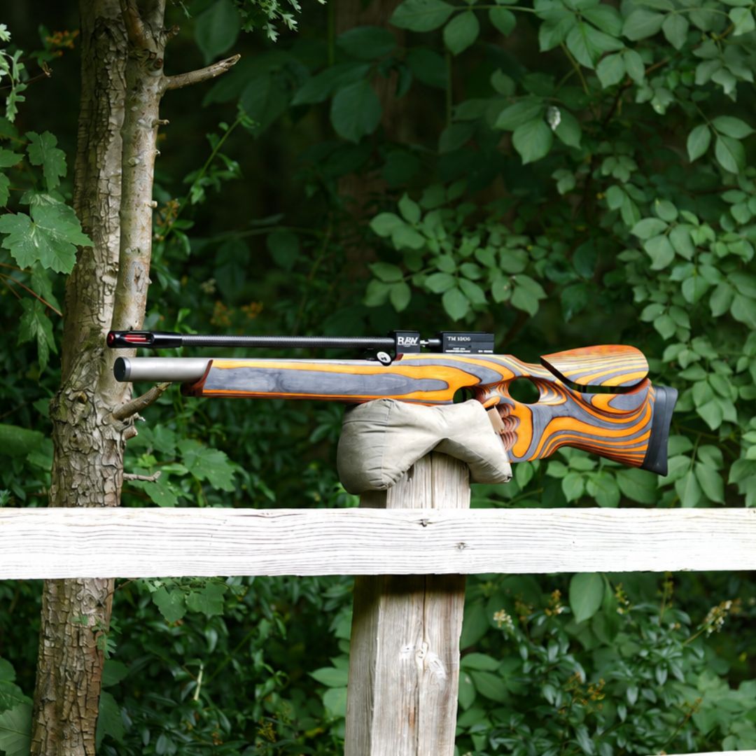 RAW TM1000 THUMBHOLE ORANGE .177