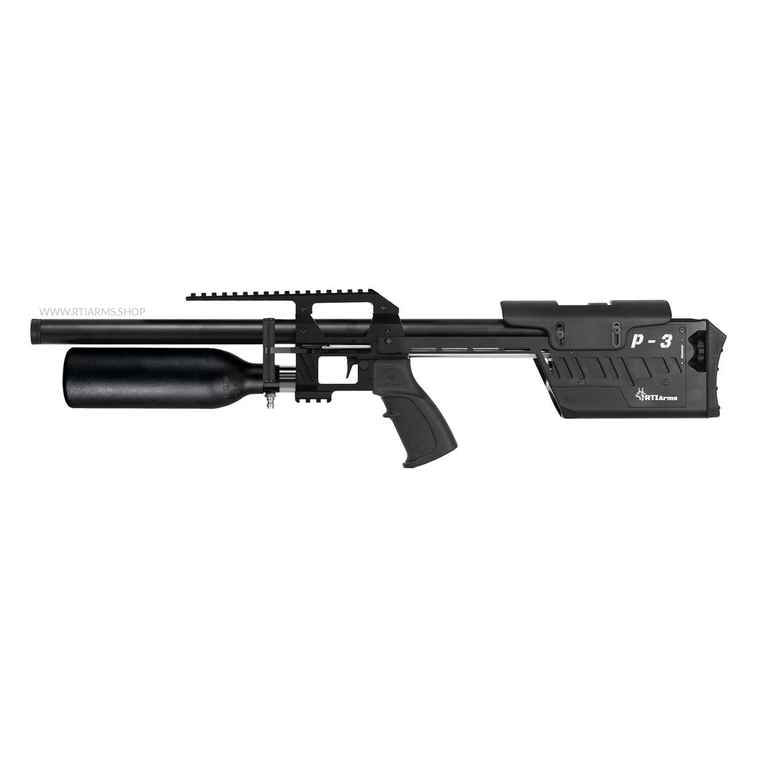 RTI P3 Compact PCP air rifle, left side