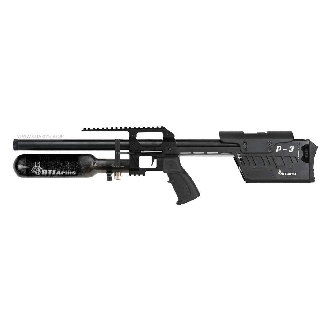 RTI P3 Compact Performance PCP air rifle, left side