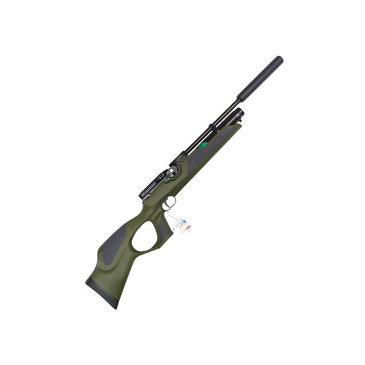 WEIHRAUCH HW100X CARBINE THUMBHOLE GREEN SYNTHETIC